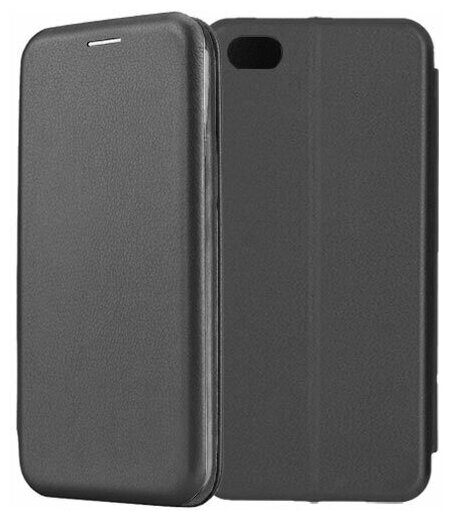 Чехол-книжка Fashion Case для Apple iPhone 5 / 5S / SE черный