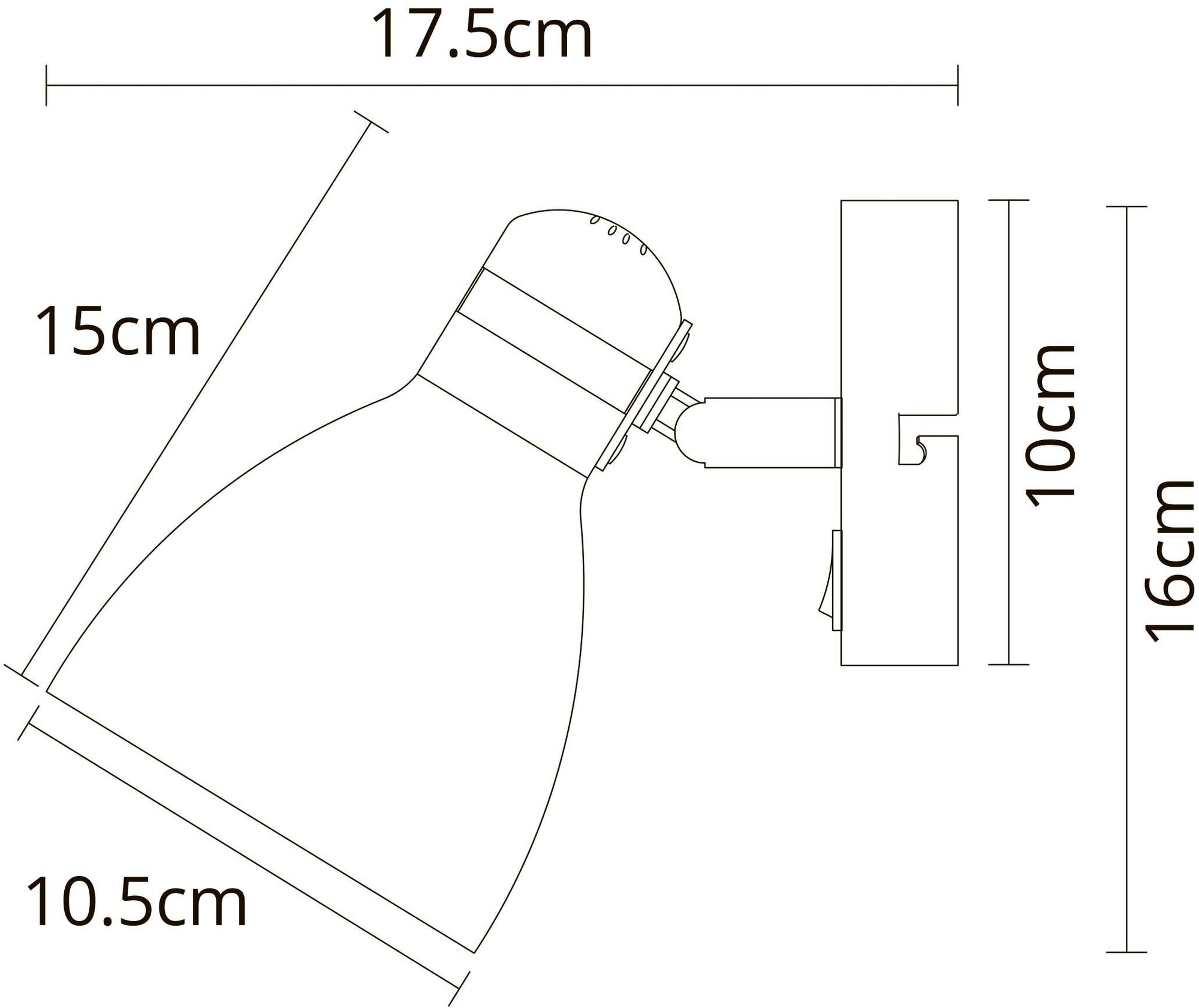 Бра Arte Lamp Mercoled A5049AP-1WH, E27, 60 Вт, кол-во ламп: 1 шт. - фотография № 2