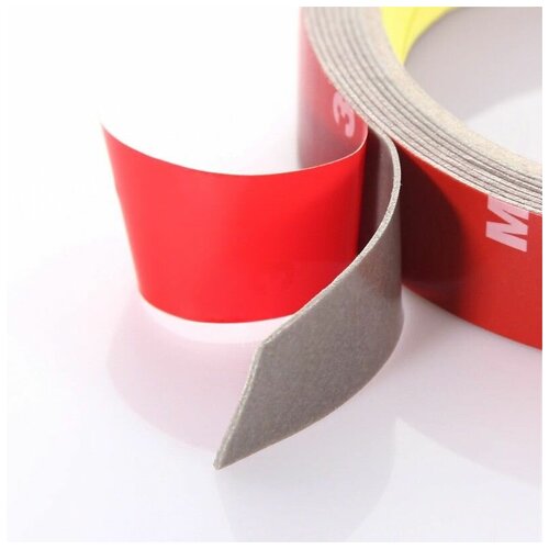 Скотч двухсторонний 3M TAPE(ACRYL) 8мм х 2.5м (10 рулонов скотча 3М)