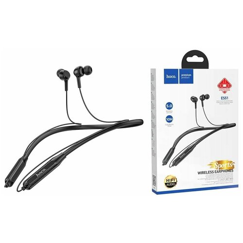 Наушники Bluetooth-гарнитура HOCO ES51 Era sports wiereless headset bluetooth наушники внутриканальные hoco es51 черные с микрофоном 1 шт