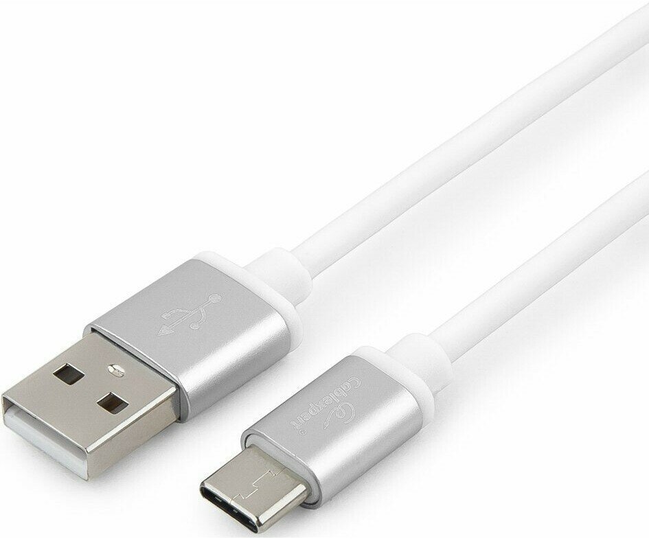 Кабель USB - USB Type-C, 1м, Gembird (CC-S-USBC01W-1M)