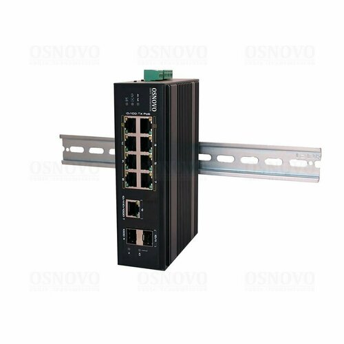 Коммутатор с PoE OSNOVO SW-60812I 101200₽