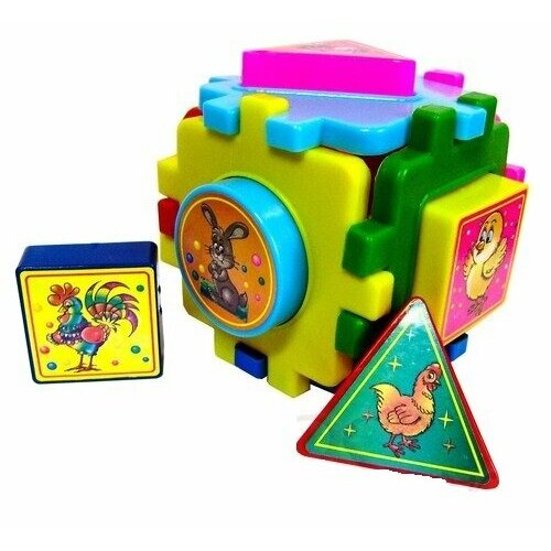 Куб сортер, кубик для малышей, Логический развивающий куб для детей №6 сортер для малышей магический куб развивающий набор