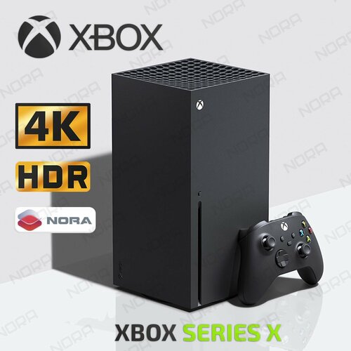 Игровая консоль Microsoft Xbox Series X, черный , 1 ТБ , Игровая приставка