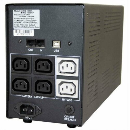 Источник бесперебойного питания Powercom Imperial IMP-1025AP ибп powercom imperial imp 525ap 525вa