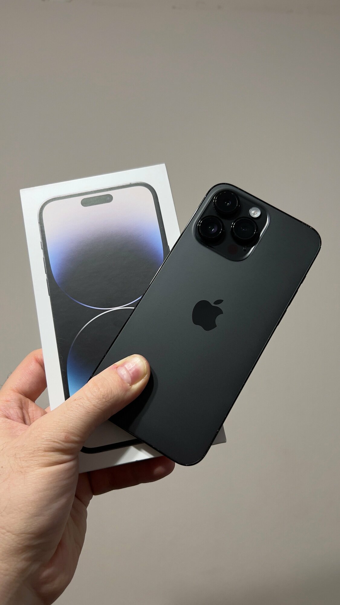 Смартфон Apple iPhone 14 Pro Max 128 ГБ, Dual nano SIM, космический черный
