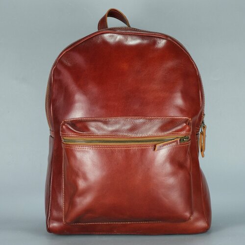 Рюкзак Mantica, фактура гладкая, красный