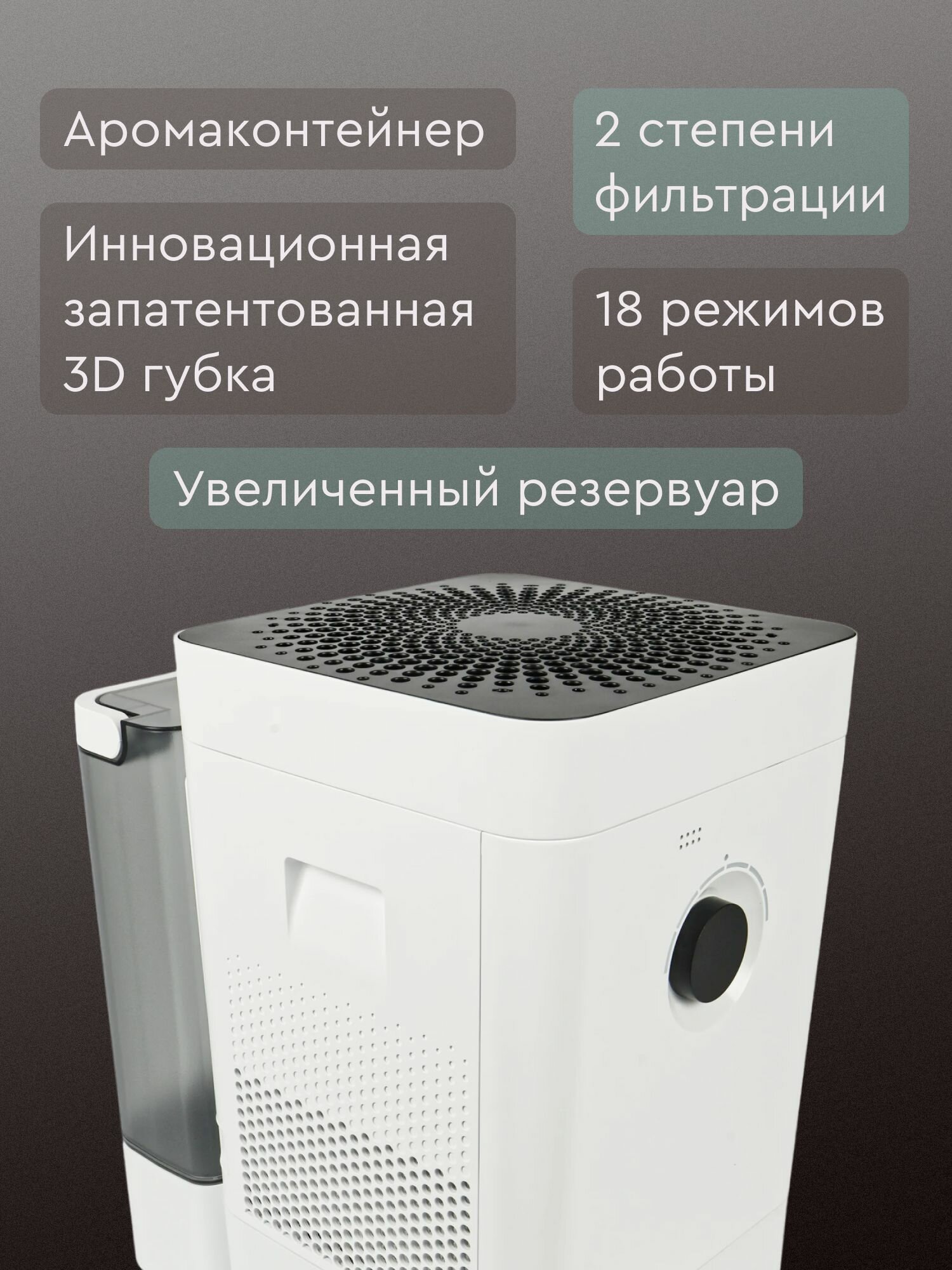 Климатический комплекс BONECO H400, увлажнитель и очиститель воздуха — фото 1