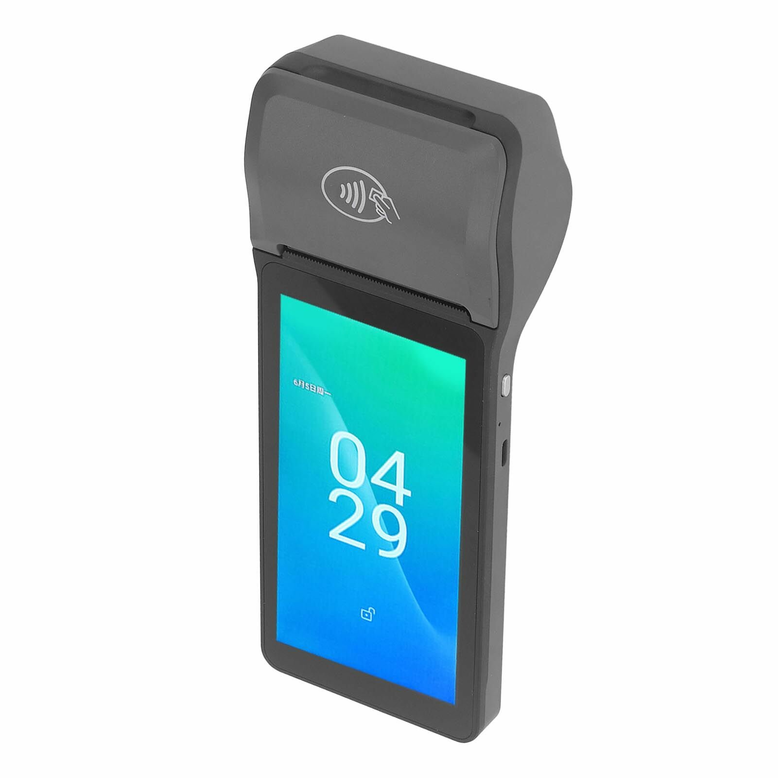 POS терминал принтера чеков 4G WIFI Bluetooth термопечать 1D 2D сканирование кодов NFC поддержка мобильного POS — фото 1