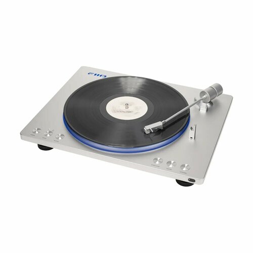 Виниловый проигрыватель FiiO TT13 в комплекте с тонармом 33-45 обмин серебристый 28150₽