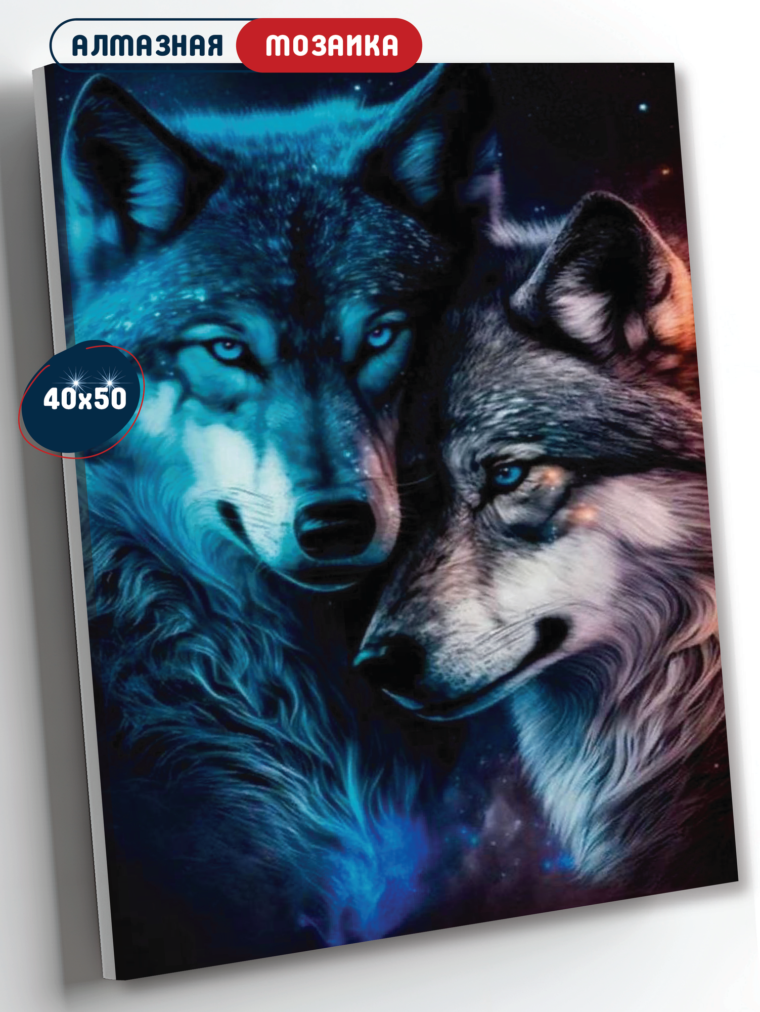 Алмазная мозаика на подрамнике 