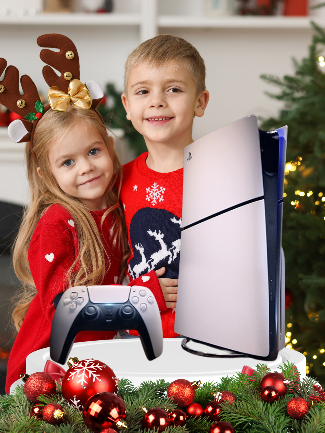 Игровая консоль Sony PlayStation 5, 1 TB, белый, игры в комплете