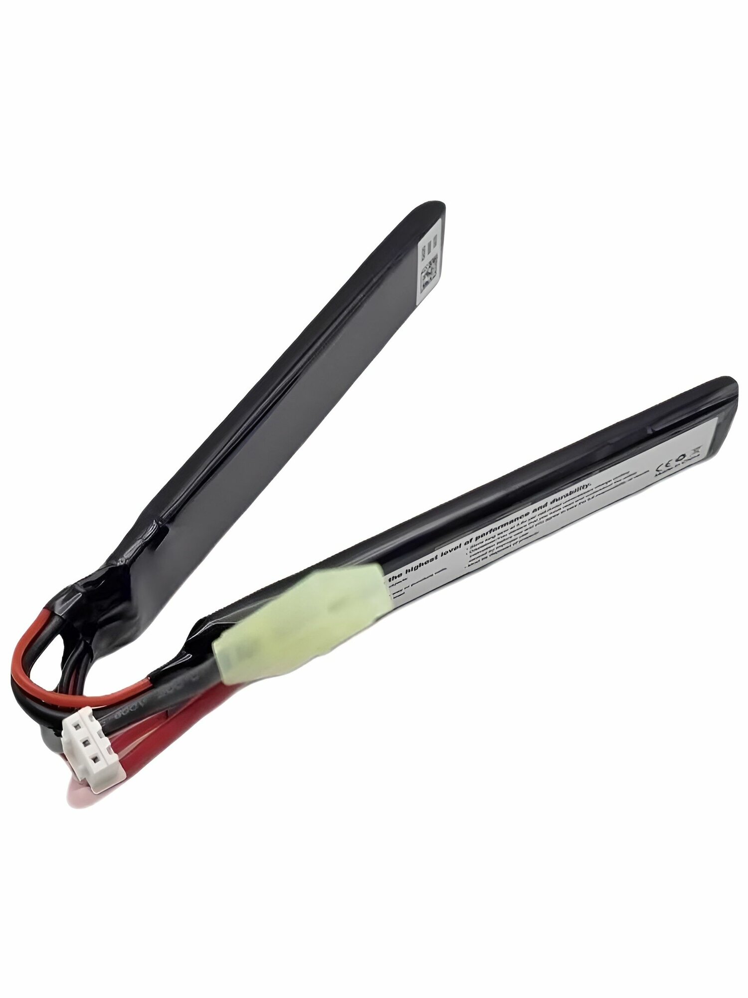 Аккум 7.4V 1100mAh 25C CQB LiPo (Gens Ace) Mini — фото 1