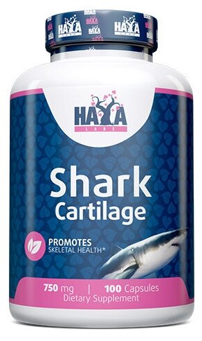 Haya Labs Shark Cartilage 750 мг 100 капс (Haya Labs)