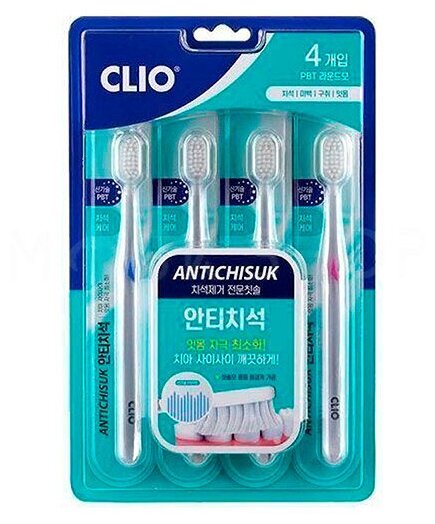 Набор щеток зубных Clio Antichisuk New MLR Toothbrush