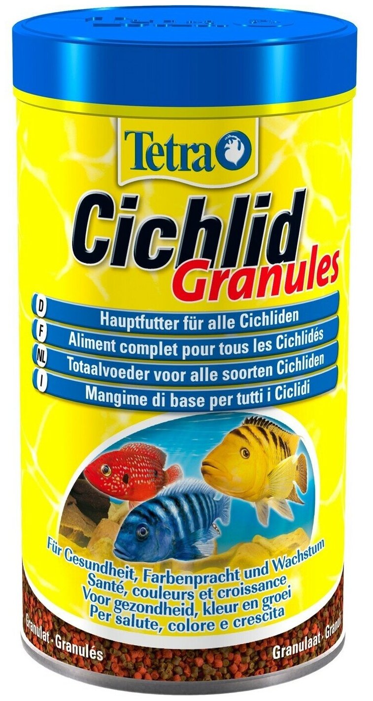 Корм для аквариумных рыб Tetra Cichlid Granules 500 мл (гранулы) - фотография № 7