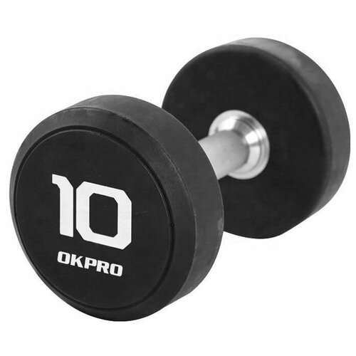 спортивные товары OKPRO Гантель полиуретановая OKPRO OK1012 (от 2,5 кг до 50 кг)
