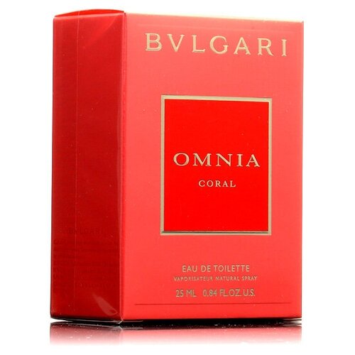 Bvlgari Omnia Coral туалетная вода 25 мл.