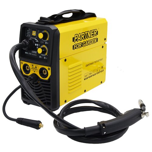 Сварочный полуавтомат инветорный Partner for garden MIG-200 5 в 1 200 А MMAMIGMAGTIGNO GAS 1059800₽