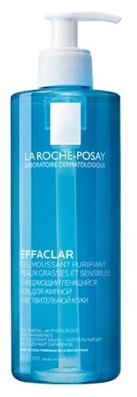 Гель для умывания LA Roche-posay Effaclar очищающий антибактериальный, 400 мл