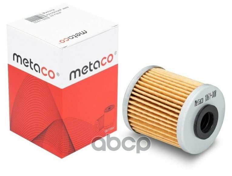 METACO 1061-008 (1651035G00 / 520100001 / K520100001) фильтр масляный мото, moto d=38мм / l=44мм