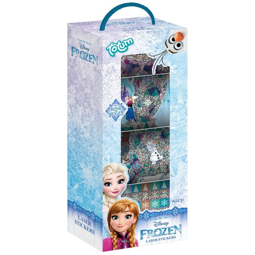 Набор наклеек TOTUM FROZEN STICKER BOX 4 ROLLS 680357 кружка холодное сердце 2 дизайн 2 подарочная упаковка