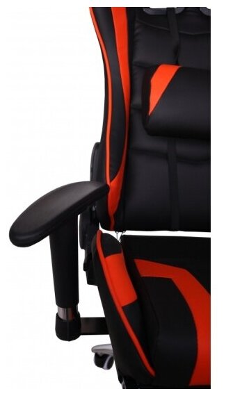 Кресло игровое MFG-6001 Меб-фф 404499, MFG-6001 black orange (DK) - фото №4