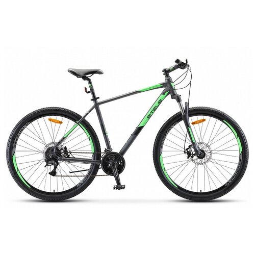 Горный MTB велосипед STELS Navigator 920 MD 29 V010 2021 рама 165 Антрацитовыйзелёный 1998000₽