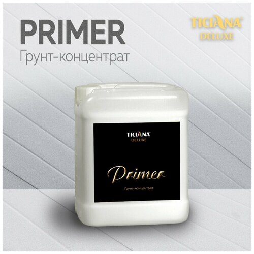 Грунтовка для стен, грунт-концентрат TICIANA DELUXE PRIMER 3 л