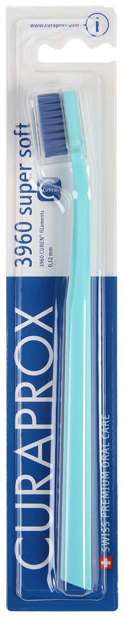 Curaprox Зубная щетка CS 3960 Supersoft, d 0,12 мм, цвет в ассортименте, Curaprox