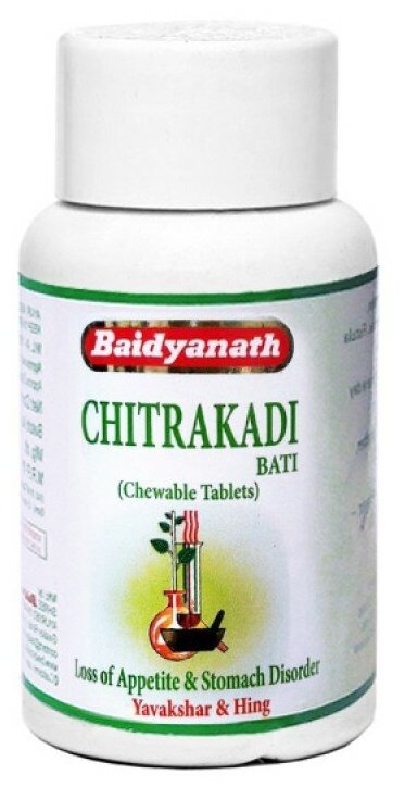 Читракади Байдианат (Chitrakadi Baidyanath), 80 таблеток