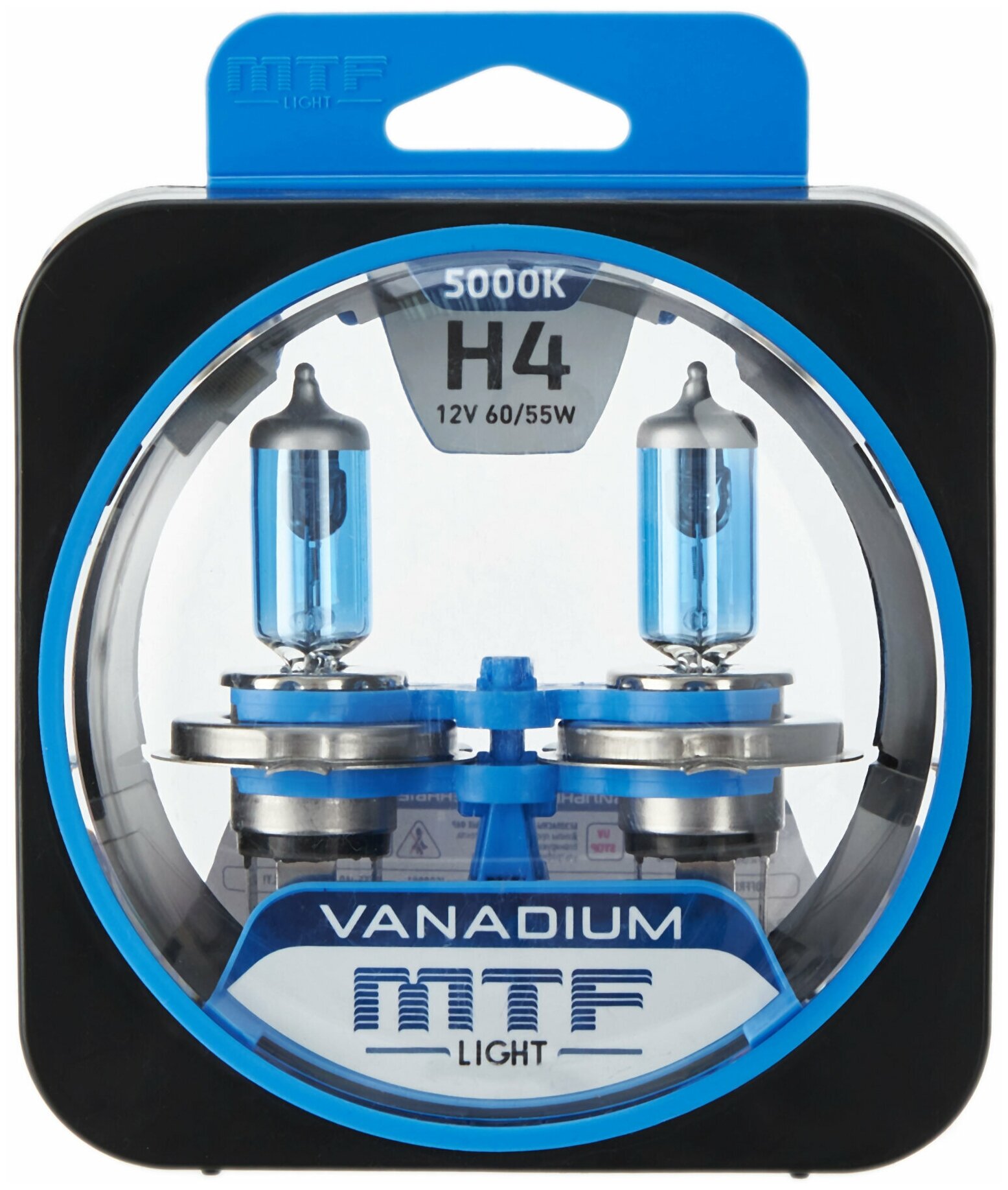 Лампа серия Vanadium 5000K H4 12V 60/55W MTF LIGHT HVN1204