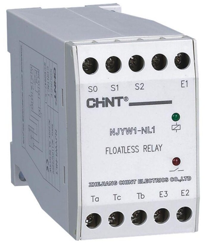 фото Реле контроля жидкости/газа CHINT NJYW1-NL1 AC 110В/220В
