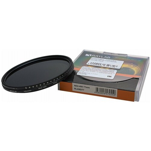 Фильтр нейтральный RayLab ND2-400 77mm