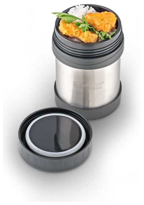 Термос для еды, супа или каши LaPlaya Food Container JMG 0,5 л красного цвета - фотография № 9