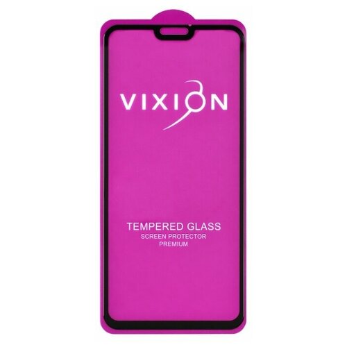 аксессуар закаленное стекло для huawei Защитное стекло 6D для Huawei Honor 8X/Y9 2019/Y8s (черный) (VIXION)