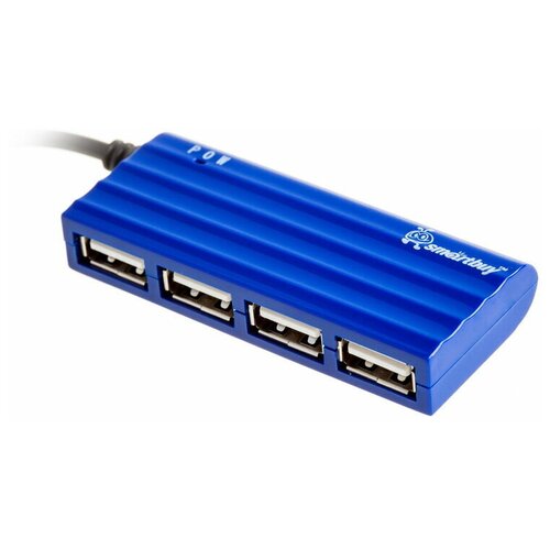 USB - Xaб Smartbuy 4 порта голубой SBHA-6810-B 15 50600₽