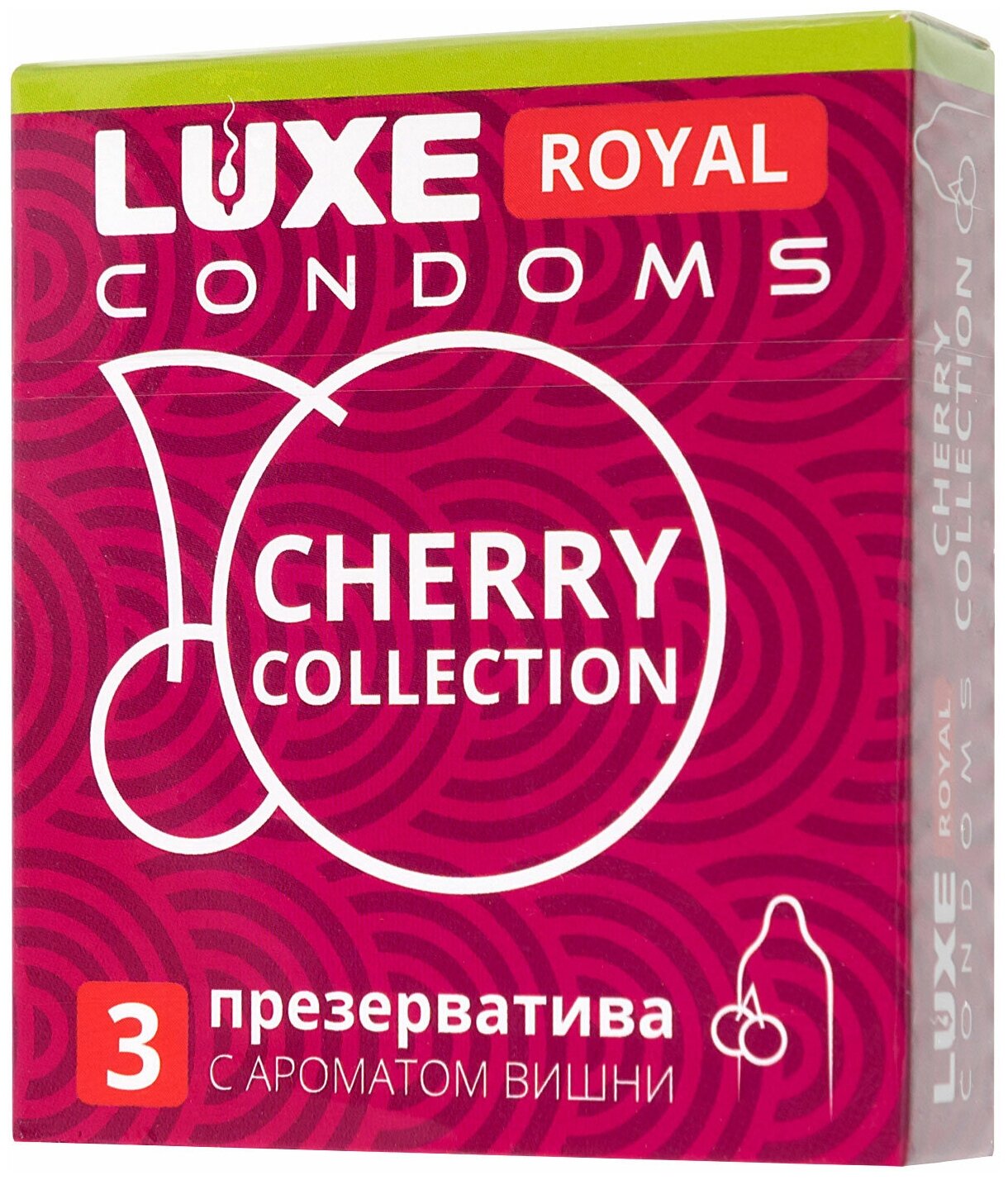 Презервативы Luxe Royal Cherry Collection, 3 шт.