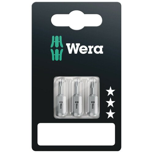 Набор бит Wera WE-073342, шестигранники 2.0, 2.5, 3.0, 3 предмета