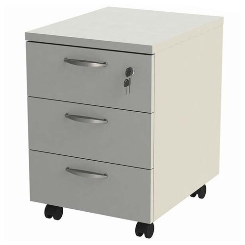 СП мебель Тумба СП мебель 640368 Этюд серый, подкатная (40.4*45.4*57.3см)