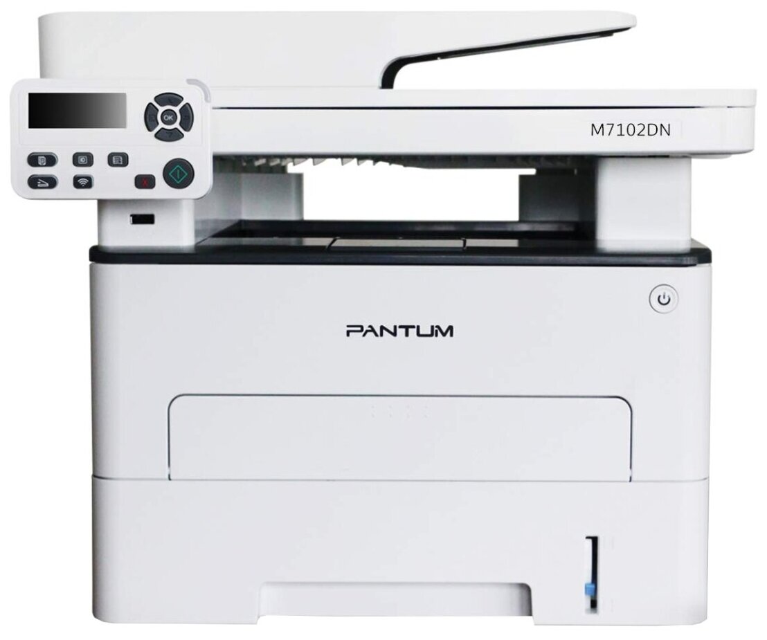 МФУ Pantum M7100 M7108DN/RU A4 Чёрно-белый/печать Лазерная/разрешение печати 1200x1200dpi/разрешение сканирования 600x600dpi