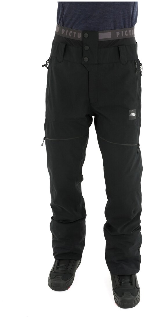 Горнолыжные брюки Picture Organic, мембрана, утепленные, размер M, черный