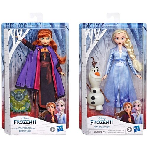 Набор игровой FROZEN Холодное сердце 2, кукла Анна/Эльза с другом, в ассортименте Арт. E8751, Китай