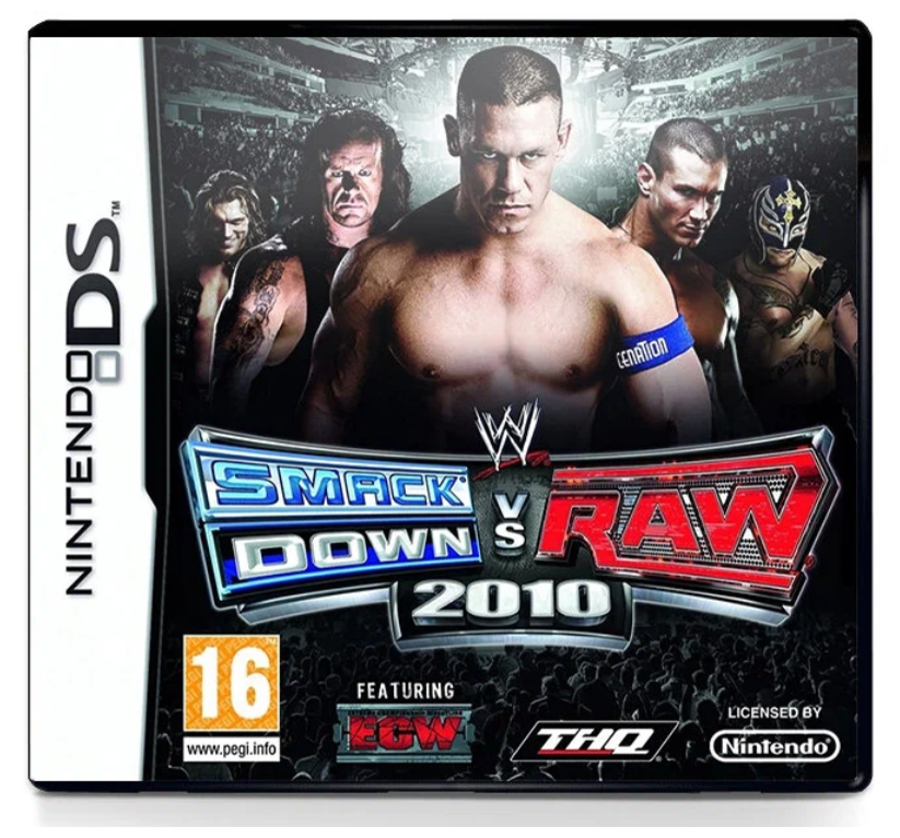 Игра WWE SmackDown vs. Raw 2010 для Nintendo DS