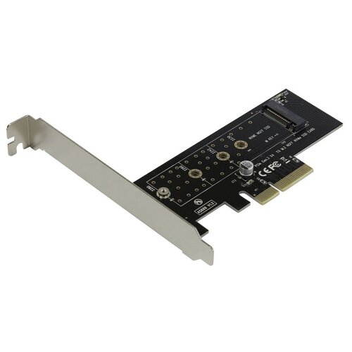 адаптер переходник для установки ssd m 2 nvme в слот pcie 3 0 x4 x8 x16 nhfk n m2x4 Адаптер AgeStar M.2 AS-MC01