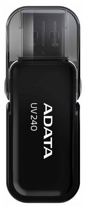 Флешка USB A-Data UV240 32ГБ, USB2.0, черный [auv240-32g-rbk]