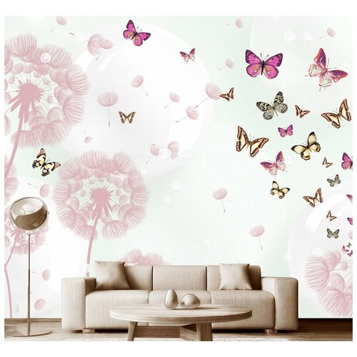Фотообои на стену Модный Дом Розовые мечты 300x260 см (ШxВ)