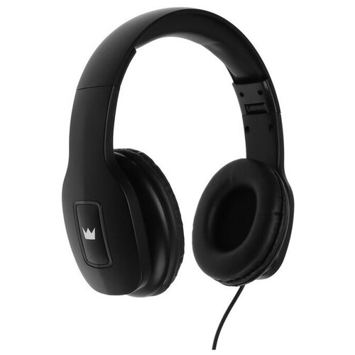 Наушники CROWN CMH-209T проводные полноразмерные с микрофоном Jack 35 мм 12 м черные 94900₽