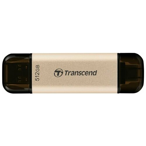 Флеш-накопитель Transcend 512GB JetFlash 930C USB 3.2 OTG Type C High Speed (TS512GJF930C) флеш накопитель 64gb silicon power mobile c31 otg usb 3 1 type c черный