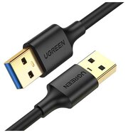 Аксессуар Ugreen US128 USB-A - USB-A 2m Black 10371